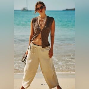 Free People Kayden Barrel Pants LARGE